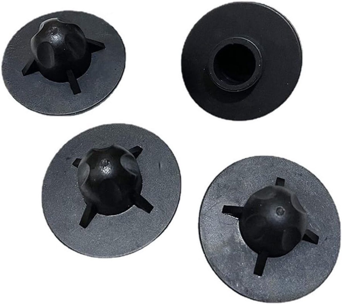SnelShoppen - 4Pcs Camping Stoel Vervangende Voetjes - Opvouwbare Rubber Leg Covers voor Buiten, Tuin, Feest, 16mm