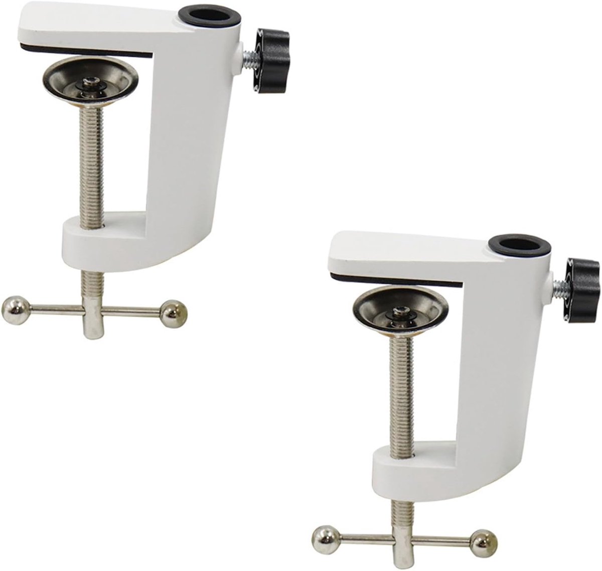 SnelShoppen - Vervangende Tafel Klem, Schaararm Stand, I-vormige Klemhouder, Desk Klem Metaal, Tafelhouder voor Microfoon, Aluminium Ondersteuning Kle