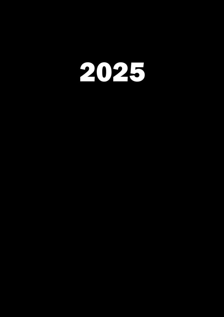 SnelShoppen - 2025 Kalender A4 Buchkalender 1 Dag 1 Pagina | Jaarplanner 12 Maanden van Januari tot December | Ideaal voor Organisatie en Planning
