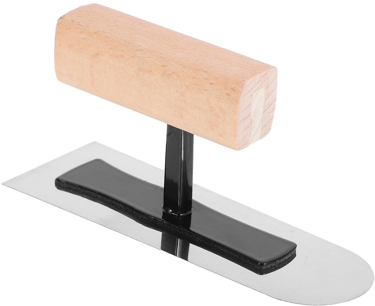 Dailygoods - SHINEOFI Stoottroffel Roestvrij Staal Kleine Cement Troffel Voor Schildergereedschap Mini-troffel Voor Verdelen Op Muren Gips Schroef Voor Artistieke Projecten Muurspatel Voor Nauwkeurige Toepassing
