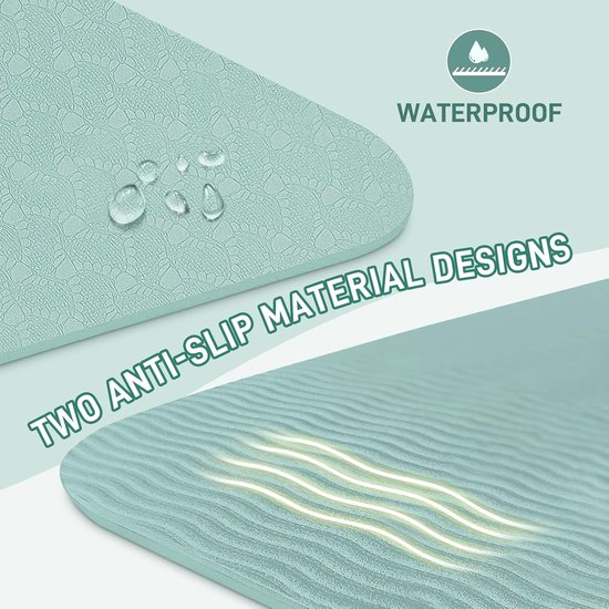Yogamatten - Trainingsmat - Opvouwbare Yogamat - Gymnastiekmat Pilatesmat - Oefenmat - 183 X 81 X 8 mm - Antislip - Draagbare - Brede - Voor Dames en Heren - Yoga, Stretching, Pilates, Andere Oefeningen, Slaapmat — afbeelding 3