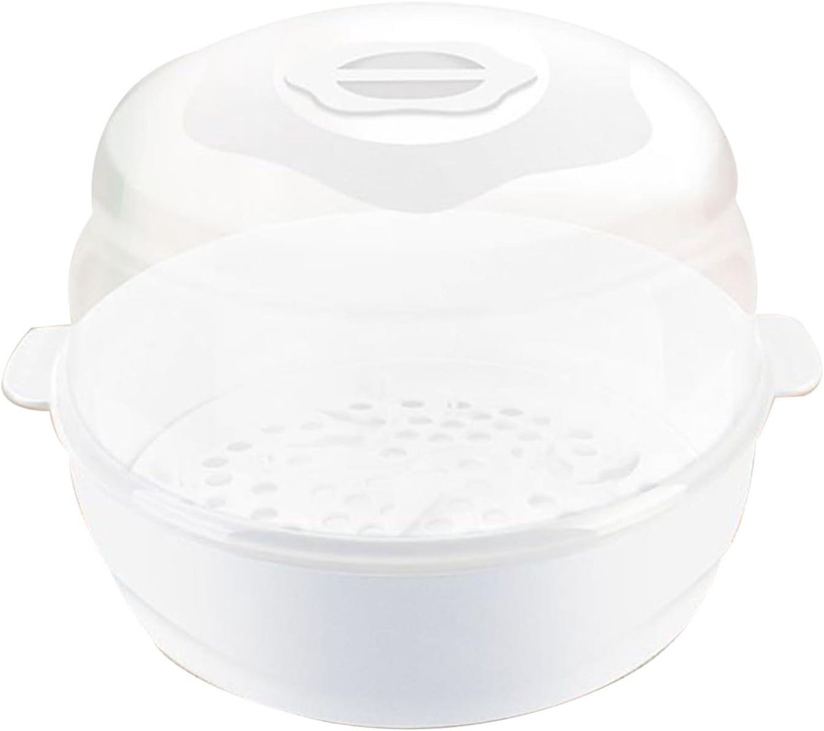 Magnetron Stoomfles - Flessenreiniger - Snelle Reiniging - Compact Ontwerp - 22.5 cm - Wit