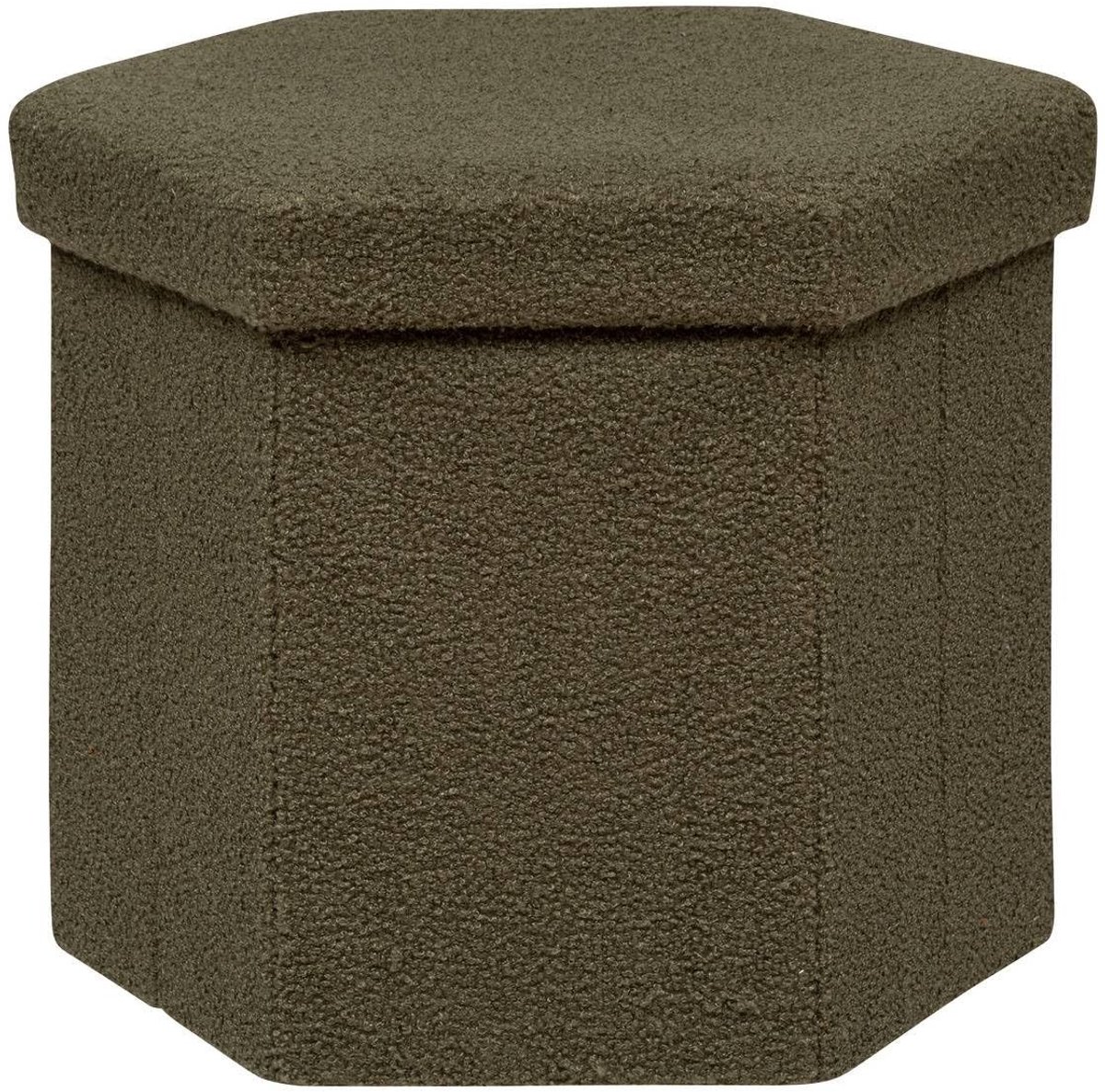 Dailygoods - Jaiko Opvouwbare Zitzak - Kakigroen, 40 x 38 cm