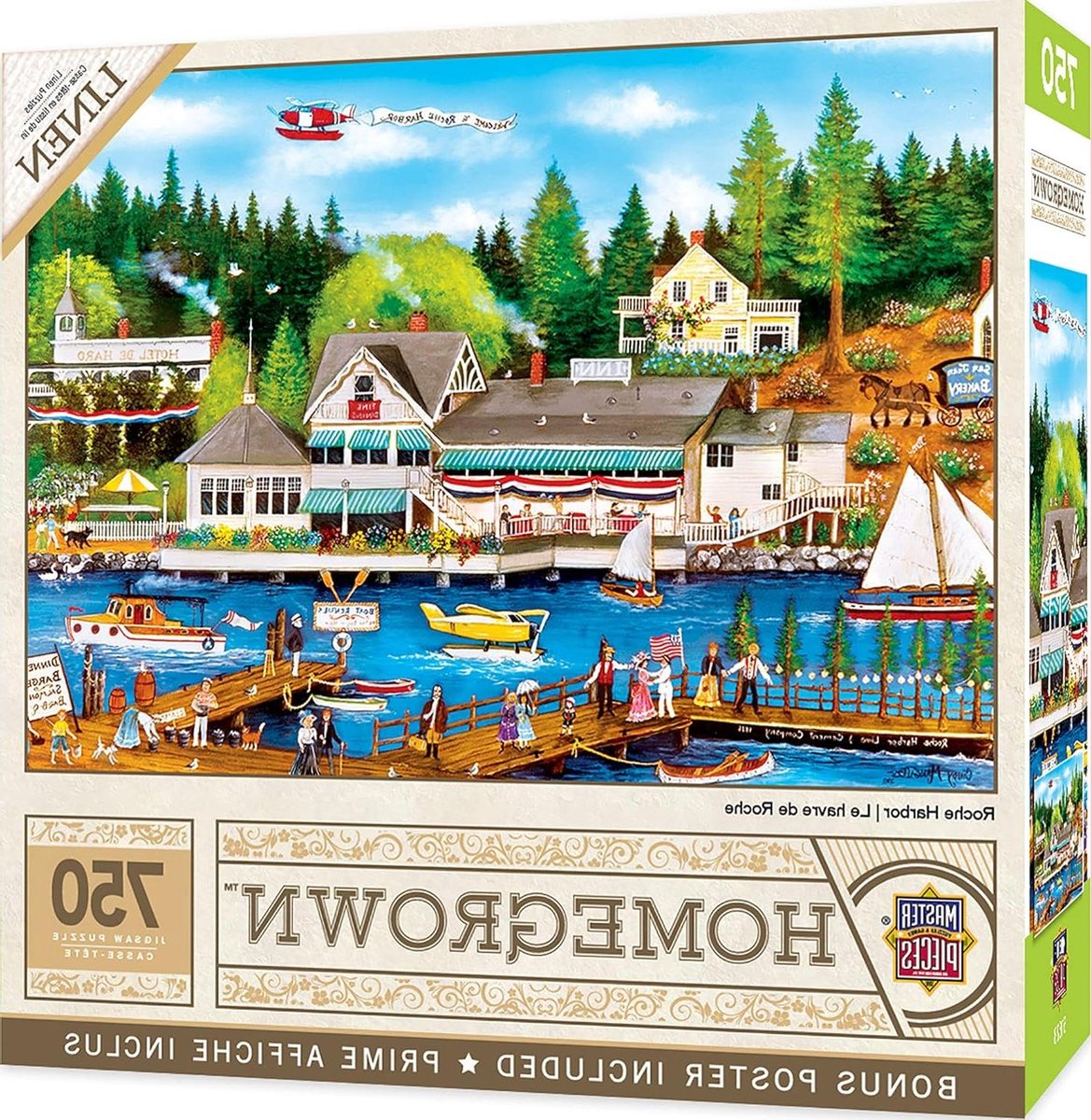 Legpuzzel 750 stukjes - Puzzelplezier - Ontspannen Vrije Tijd - Levendige Afbeelding - 18x18 - Meerkleurig