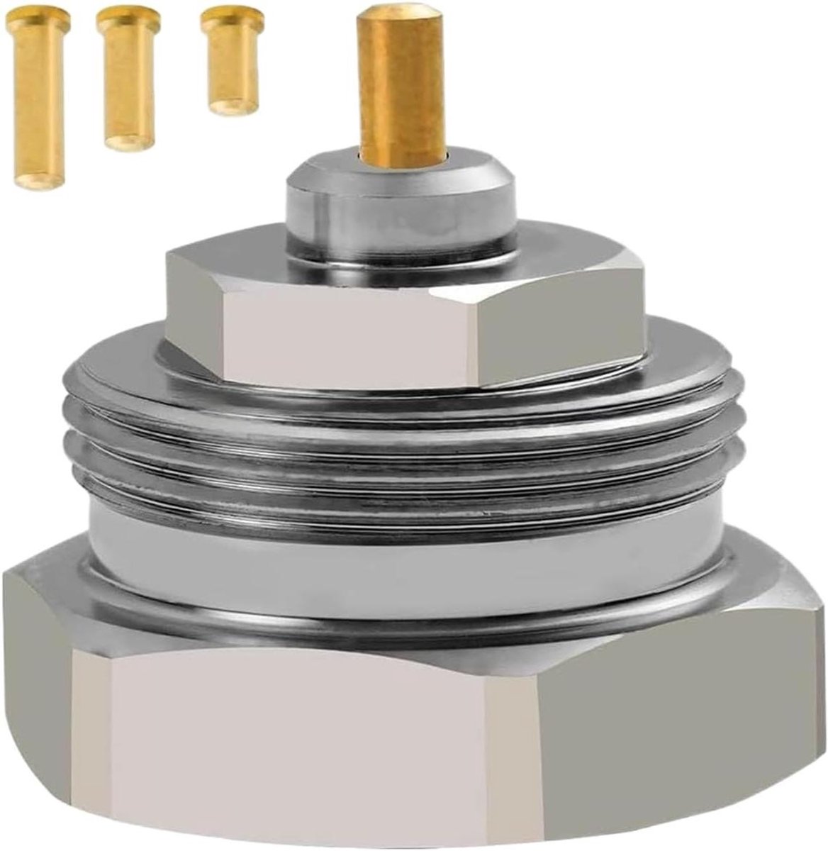 Radiator Klep - Thermostaat Connector - Verwarming Optimaliseren - Draad Verschil Oplossing - 3.5 x 3 x 3 cm - Metaal