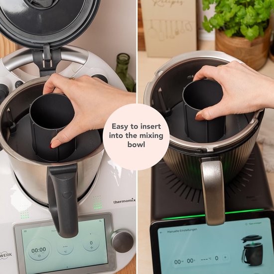 Miximizer Mengkomverkleiner - voor Thermomix TM6/TM5 Moeiteloos hakken, mengen en emulgeren, vaatwasmachinebestendig, Made in Germany van Miximizer — afbeelding 4