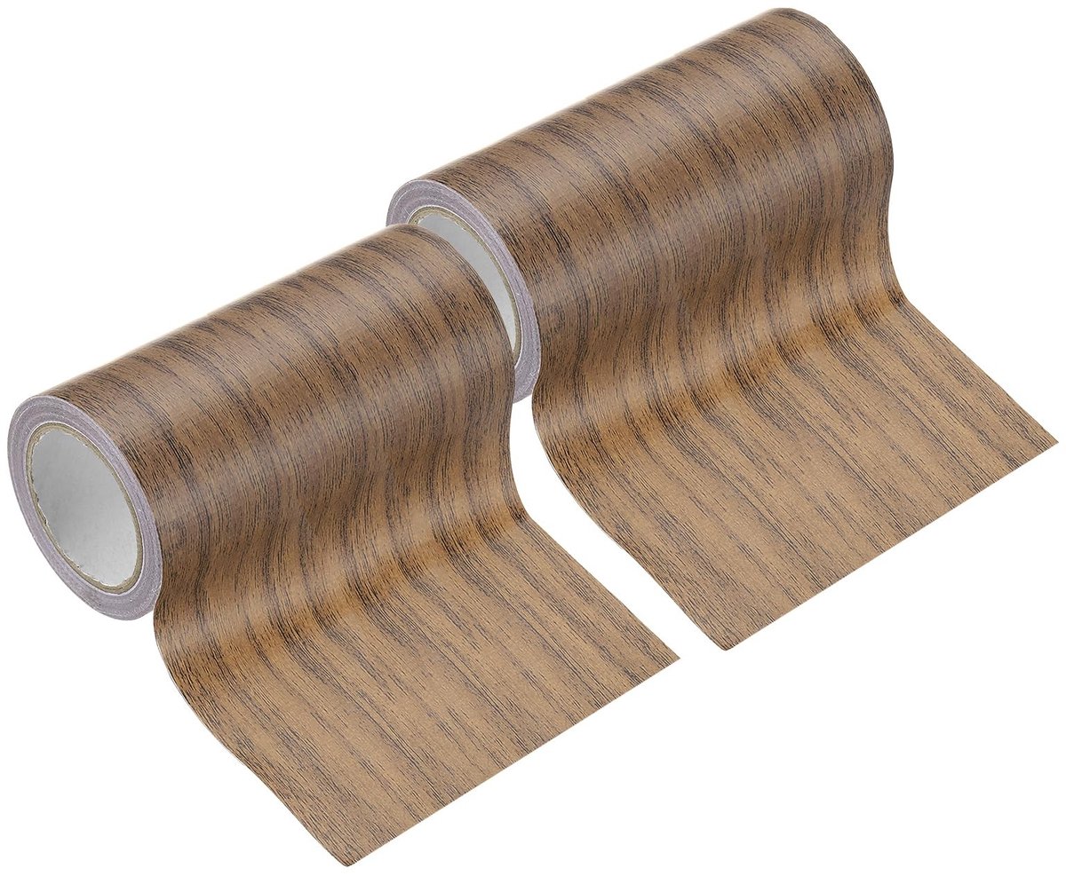 Omgoods - Houten Houtnerf Plakband voor Meubelherstel 10 cm x 4.57 m