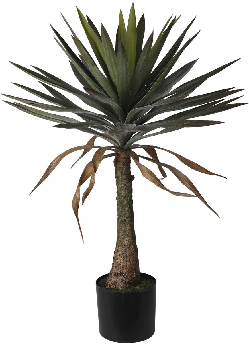 Omgoods - Kunstplant Yucca in Pot 90 cm Hoog