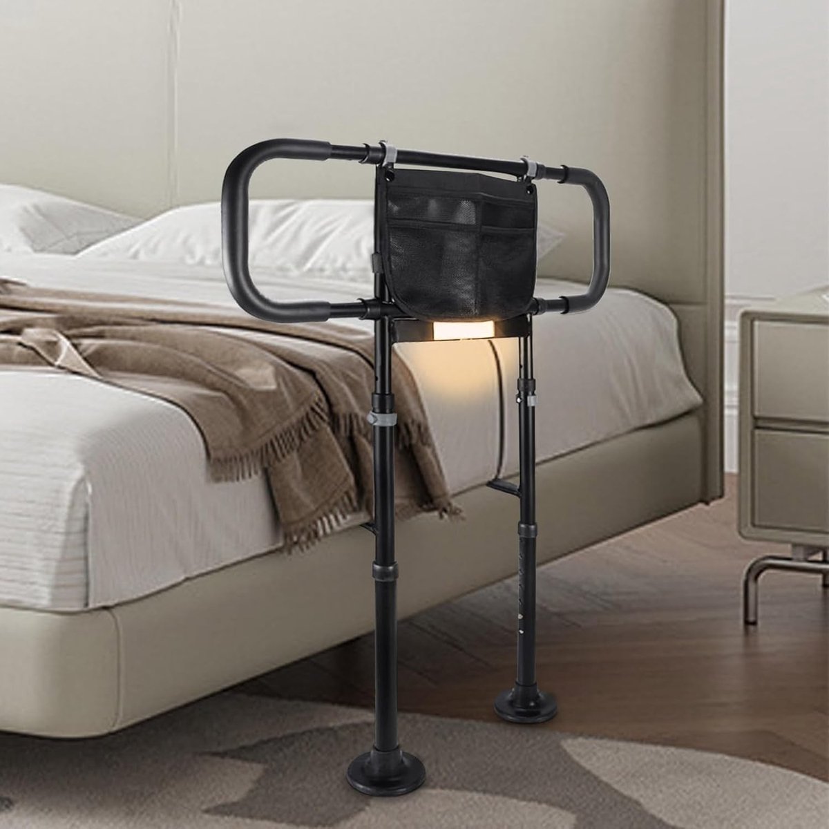 Omgoods - Bedstandhulp voor Ouderen met Hoogteverstelling