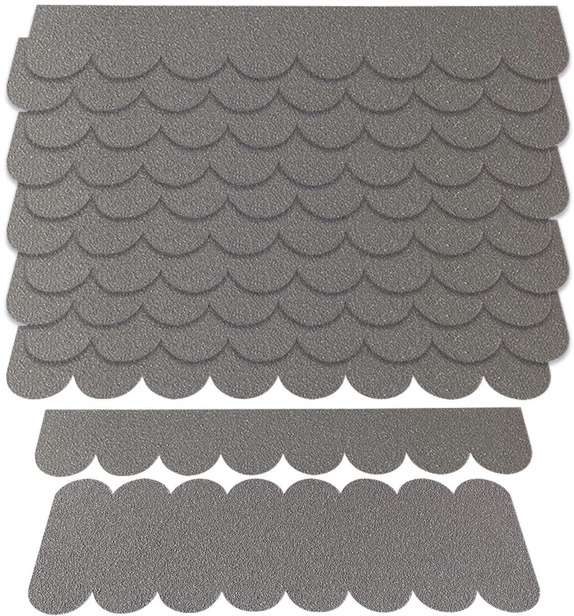 Omgoods - Zelfklevende Waterdichte Dakshingles voor Modelbouw en Decoratie