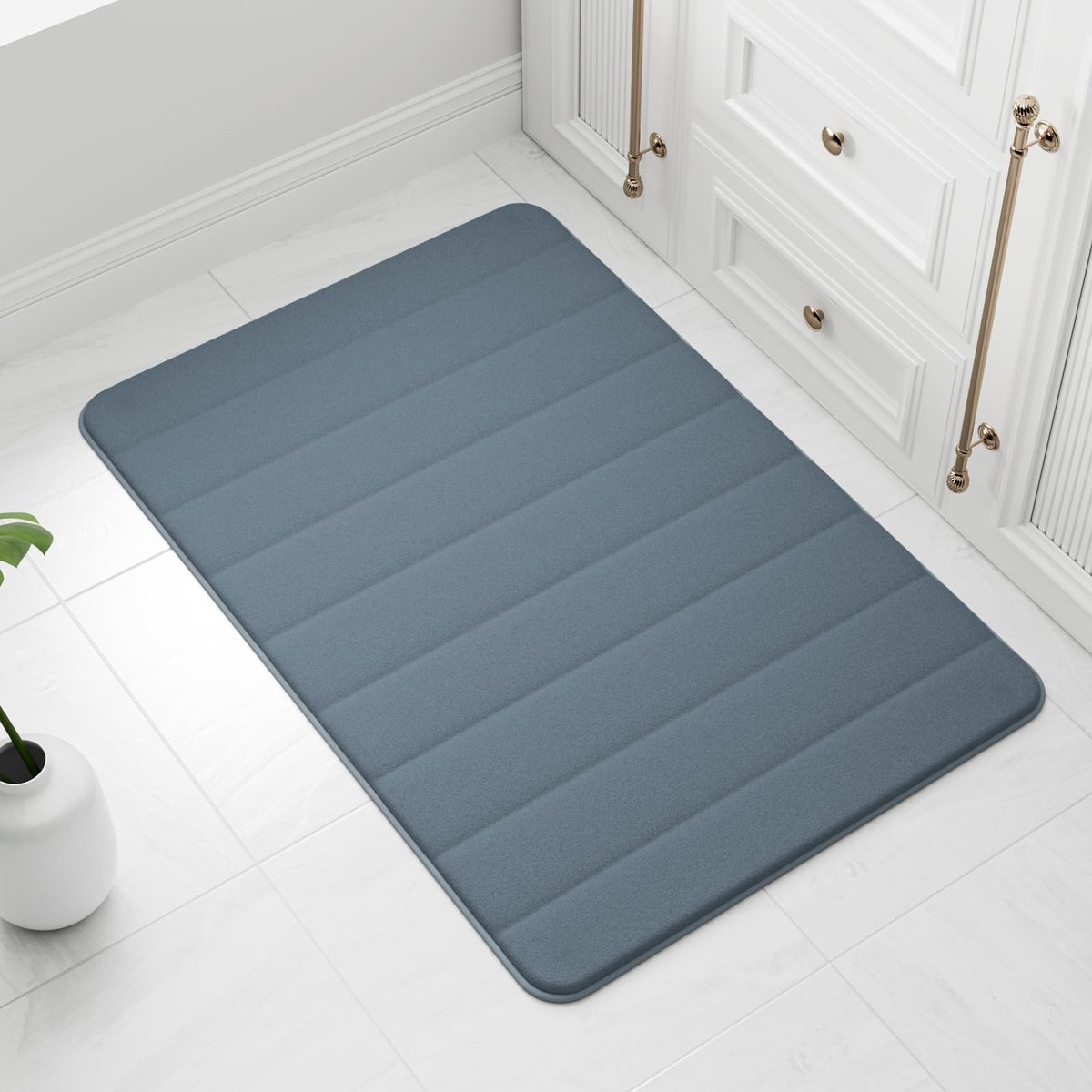 Omgoods - Memory Foam Badmat 60 x 90 cm met Sneldrogende Technologie