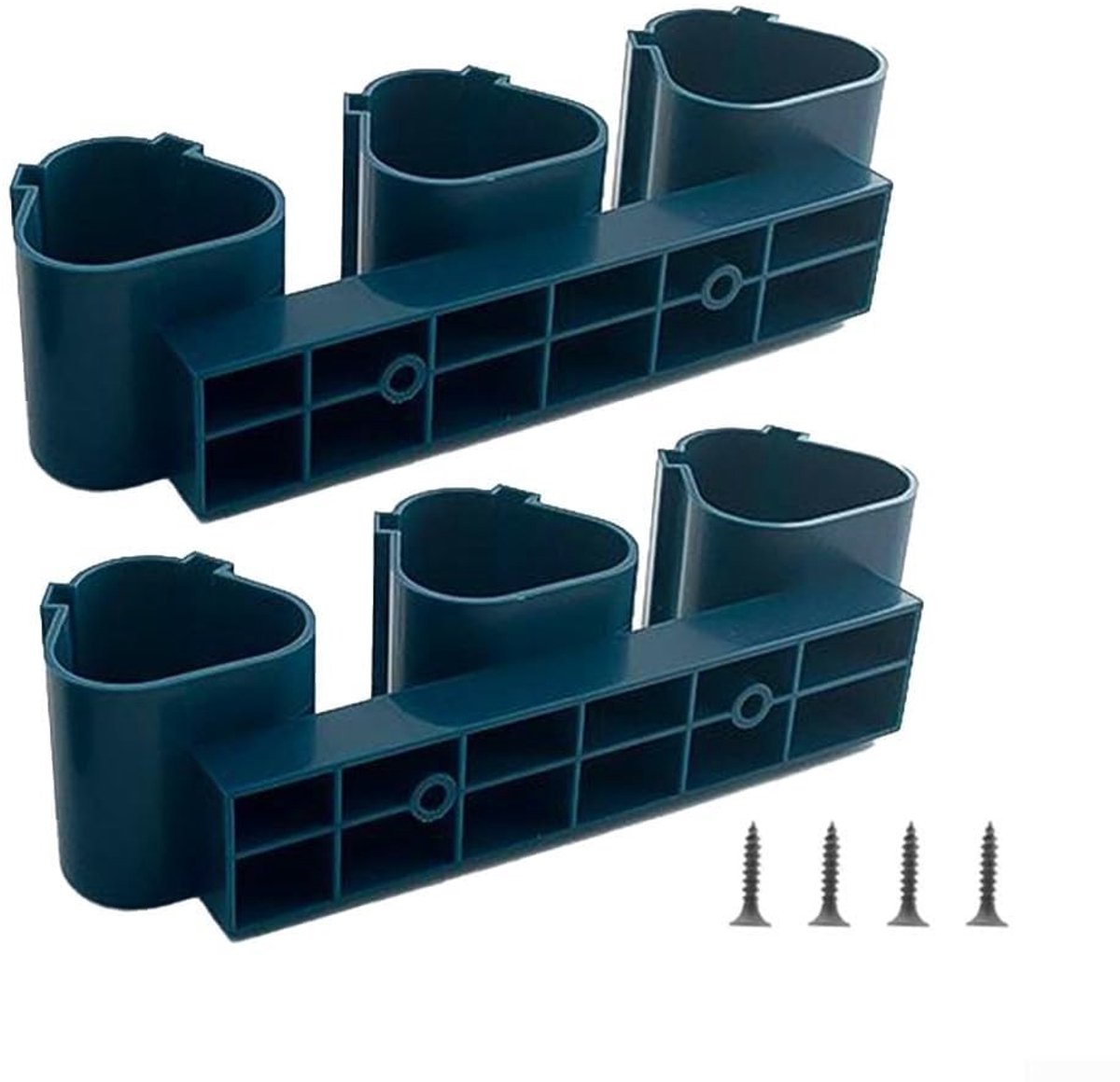 Omgoods - Wandgemonteerde Batterijhouder voor 10.8V/12V Gereedschap