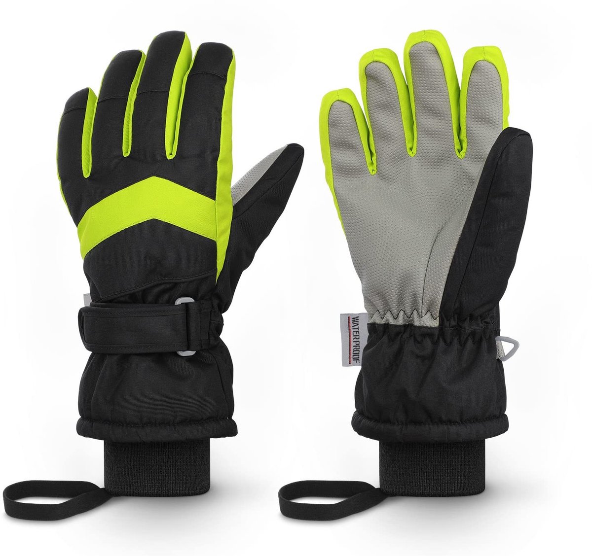 Omgoods - Waterdichte Ski Handschoenen voor Kinderen, Warm en Ademend, Maten 3-14 Jaar