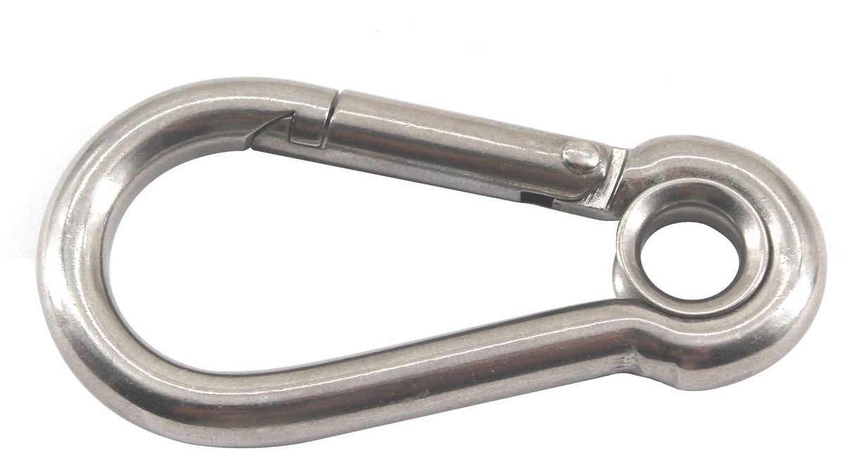 Omgoods - Heavy Duty Spring Hook Carabiner - Metalen Clips voor Hammocks en Sleutels