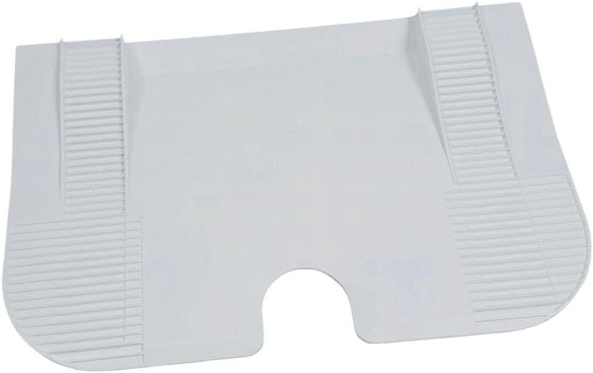 Hellingsplaat Robotstofzuiger - Oprit Reserveonderdeel - Robotonderhoud - Antislip Oppervlak - 34x22x2 cm - Wit of Zwart