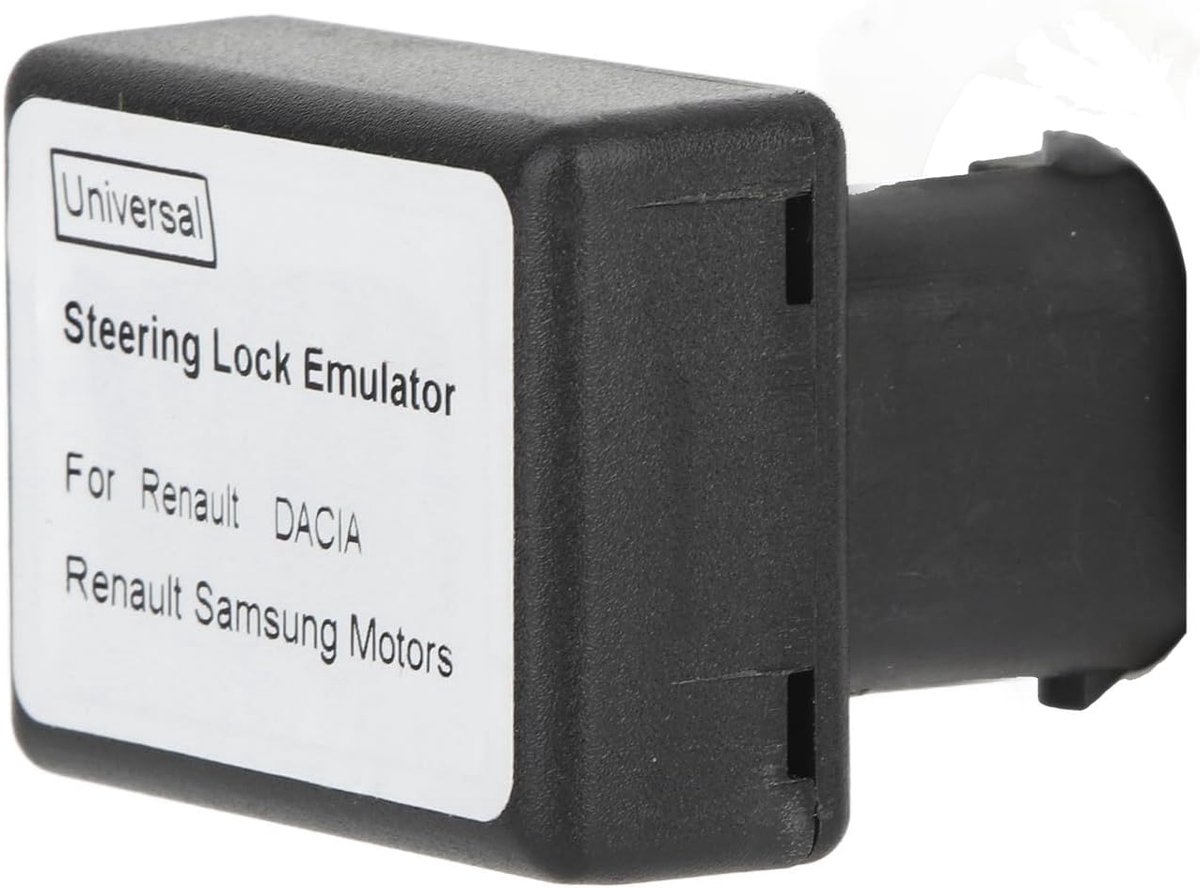 SnelShoppen - Steering Lock Simulator, Vervangende Stuurkolomvergrendeling, Automotive Accessoire, Stuurvergrendeling Emulator voor Diverse Modellen