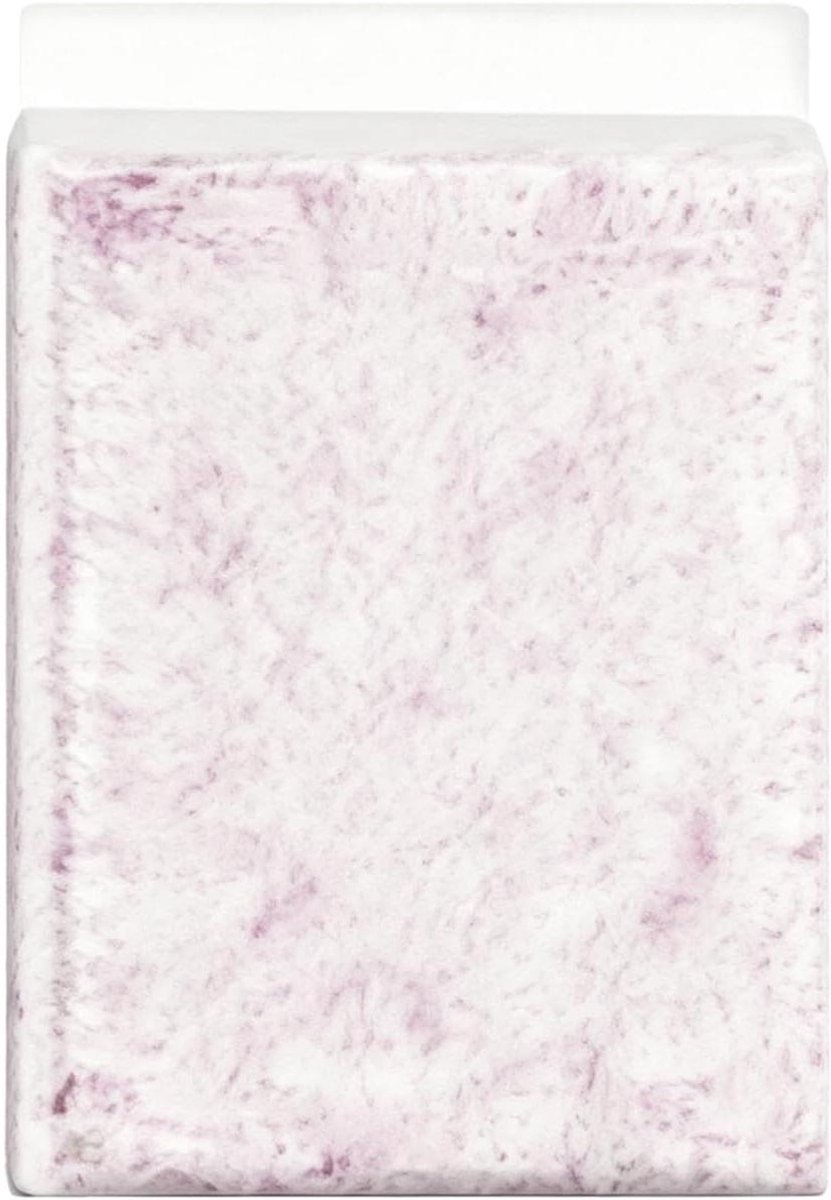 Hamster Bodembedekking - Nestpapier Absorberend - Kooi Schoon Houden - Geurcontrole Warmtebehoud - 450 g - Paars Wit
