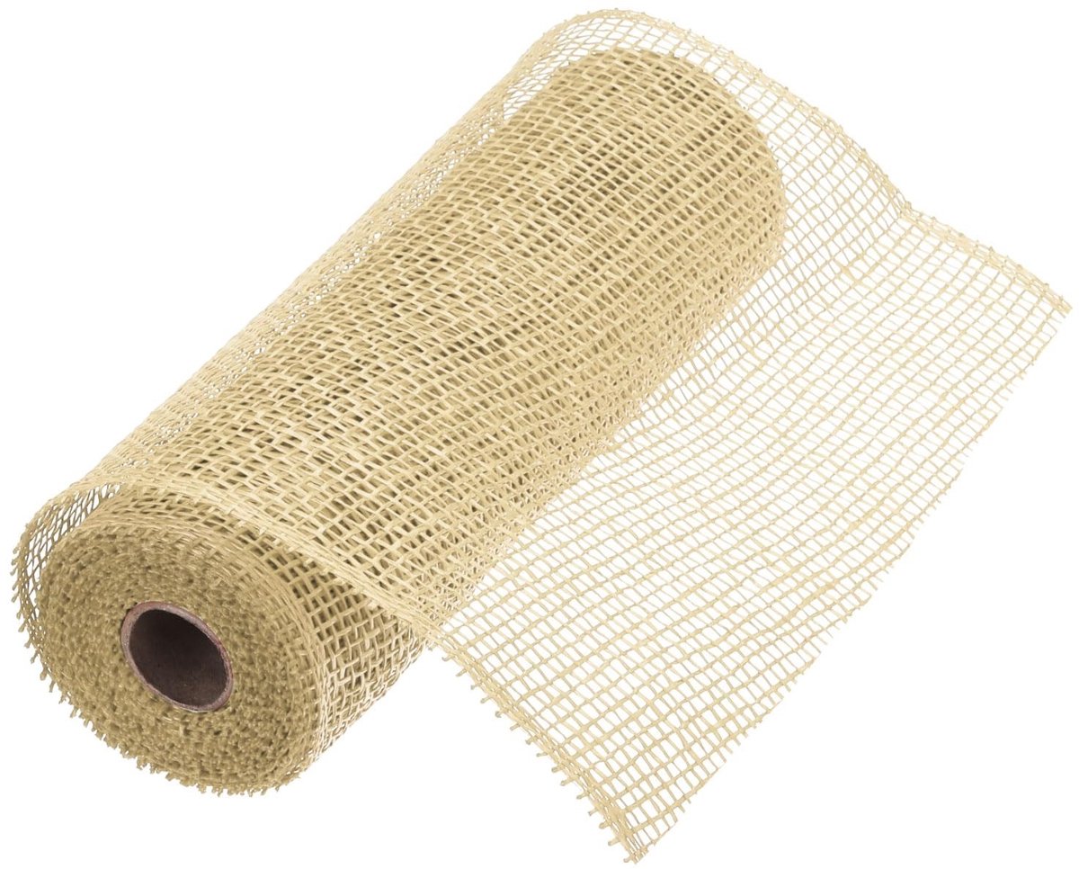 Omgoods - 10 Inch Polyjute Net voor Decoratie in Beige