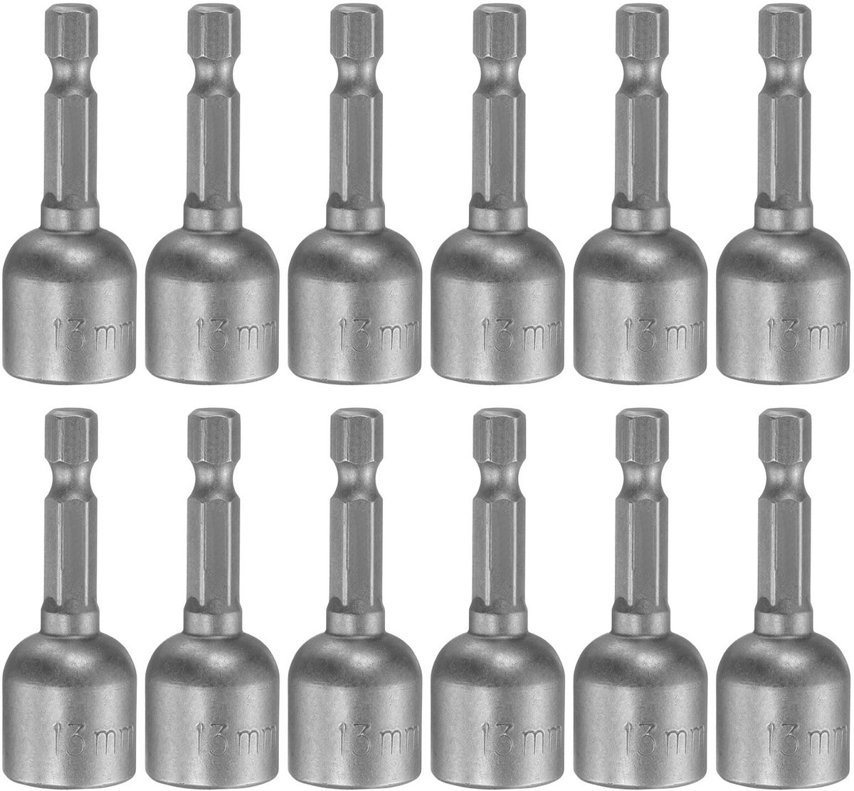 Omgoods - Set van 12 Zeskantige Magnetische Boren