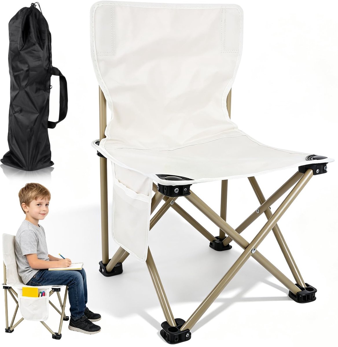 Omgoods - Inklapbare Campingstoel met Draagtas