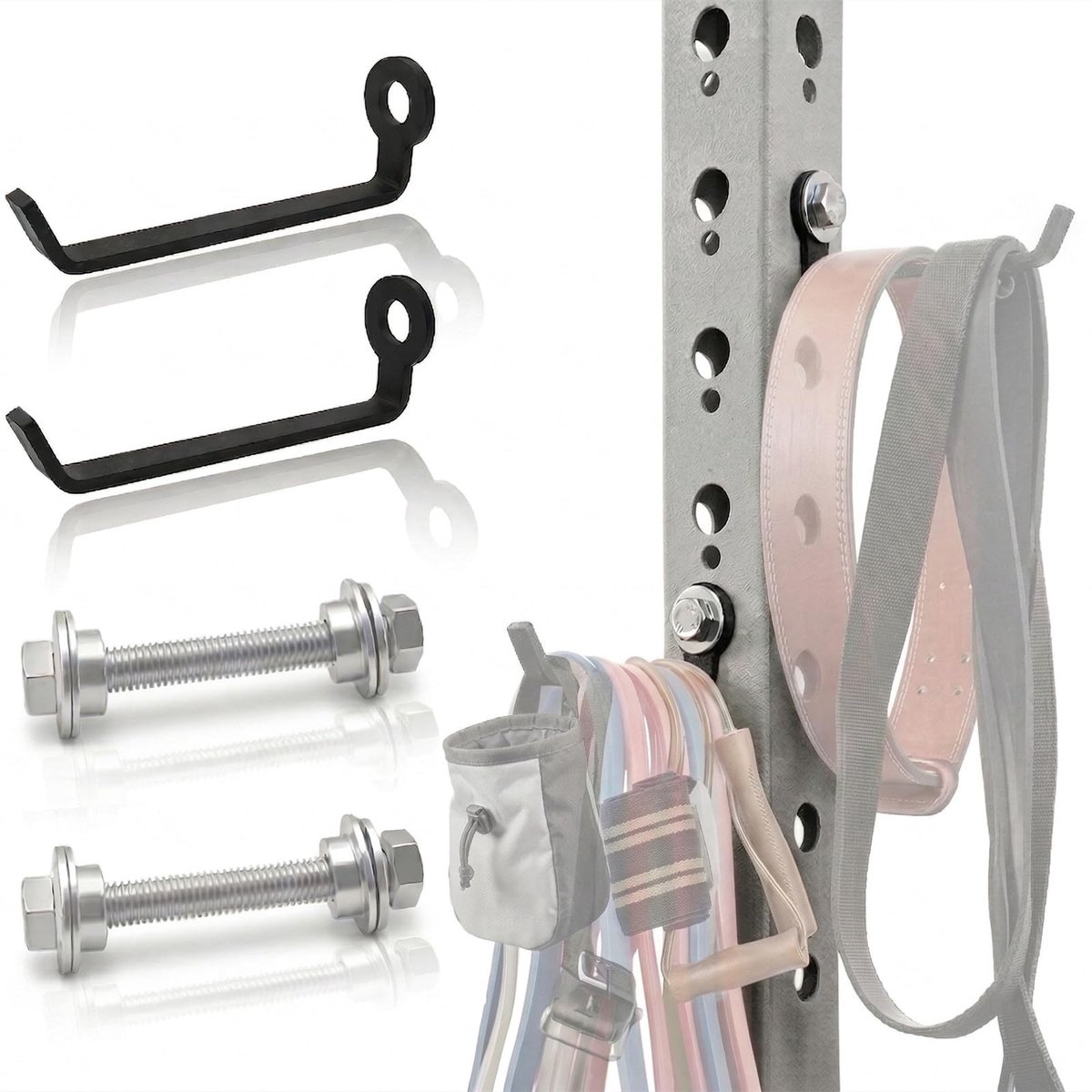 Omgoods - Squat Rack Opberghaken voor Fitnessaccessoires
