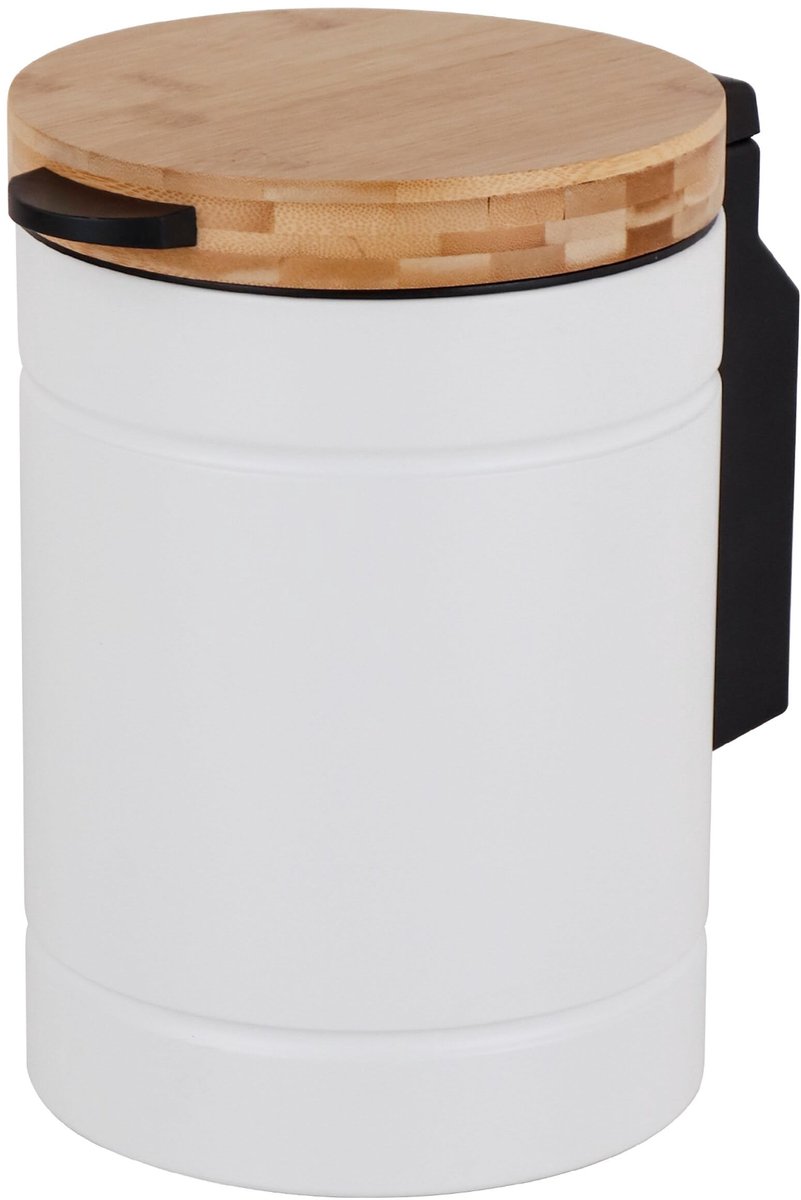 Omgoods - Wandgemonteerde Prullenbak met Softclose en Inzetemmer (3 L)