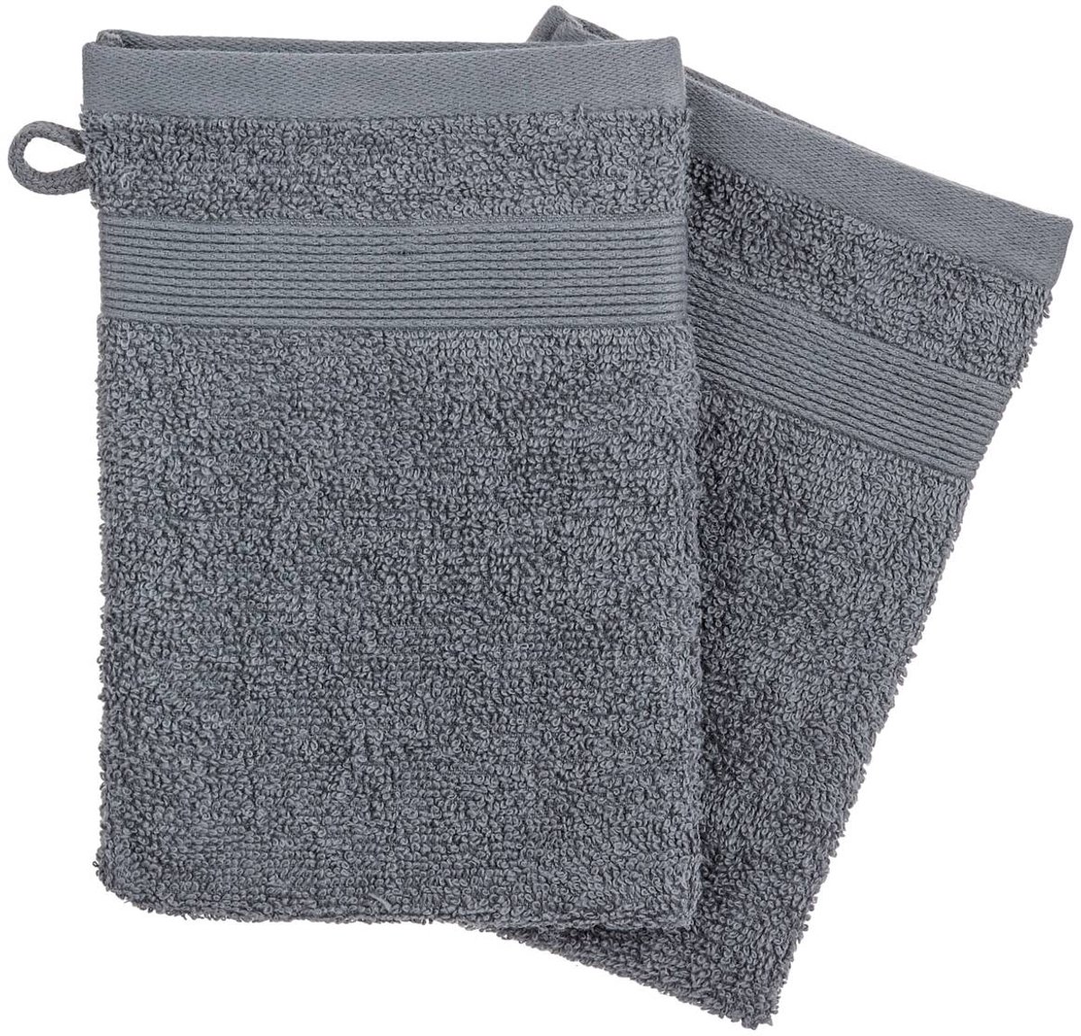 Set van 2 katoenen washandjes PRAIA