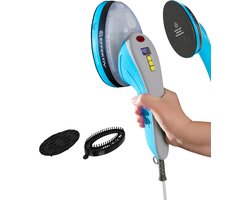 SnelShoppen - Verticaal Stoomstrijkijzer 3-in-1 met Keramische Zool, Handstomer, Stoomborstel en Compact Strijkcentrum, 250 ml, 1600 W, Automatische U