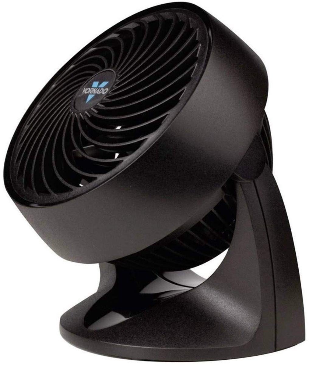 SnelShoppen - Vornado Kamerventilator 23 m Reikwijdte Zwart 633 1 Stuk Krachtige Ventilator voor Thuis en Kantoor Zomerse Koeling