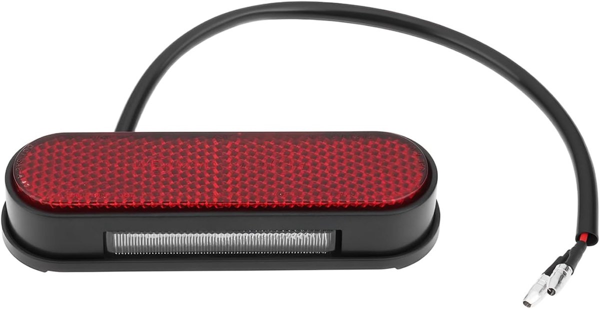 3 LED Motorcycle License Plate Rear Light Compatible with Motorcycle Pedals - ShopVlot