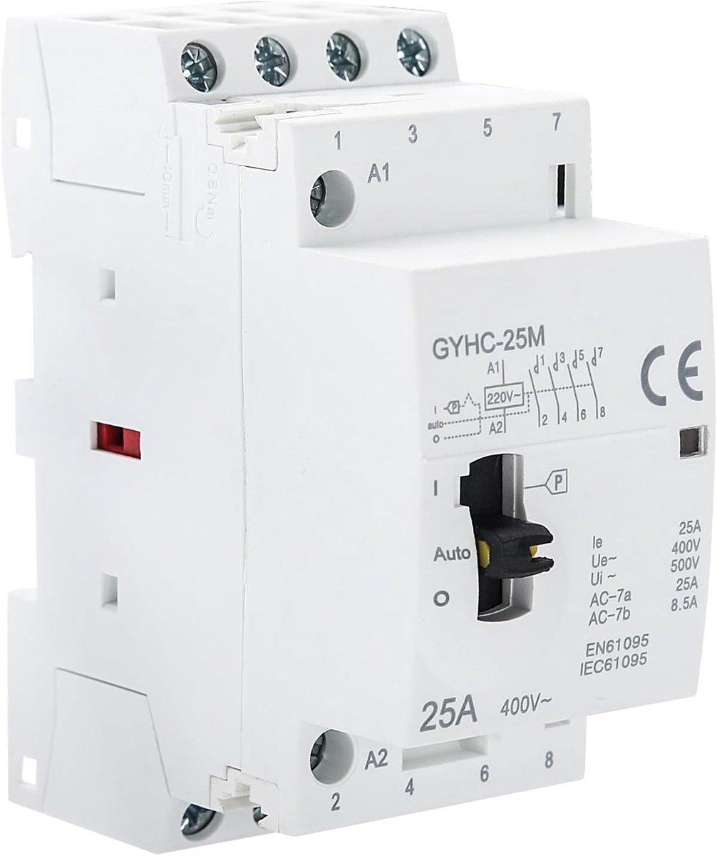 AC bescherming 3-fase 4-draads huishoudelijke 4P 25A 400V - vlamvertragend - hoge temperatuur weerstand - ShopVlot