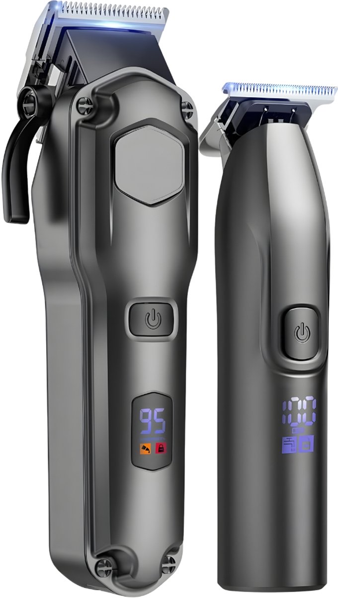 Ploutos® Tondeuse - Professionele Tondeuse - T Blade Trimmerset Voor Mannen - Zwart - 19cm x 6cm x 4cm