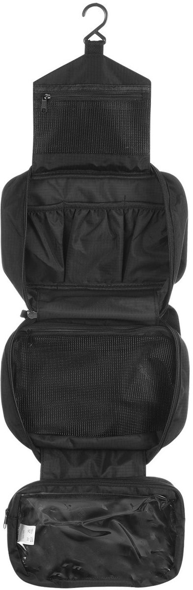 Omgoods- Toilettas Waterdicht - Opvouwbaar - Haken om op te hangen - Multifunctionele Make-up Tas - 24,5 cm x 16 cm x 8 cm - Lichtgewicht 200 g - Make-uptas