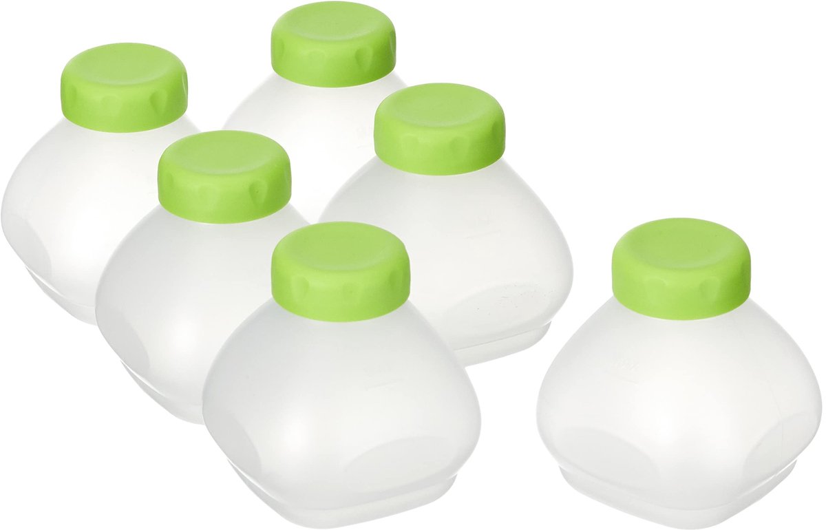 Omgoods - Set van 6 Flessen voor Yoghurtbereiding