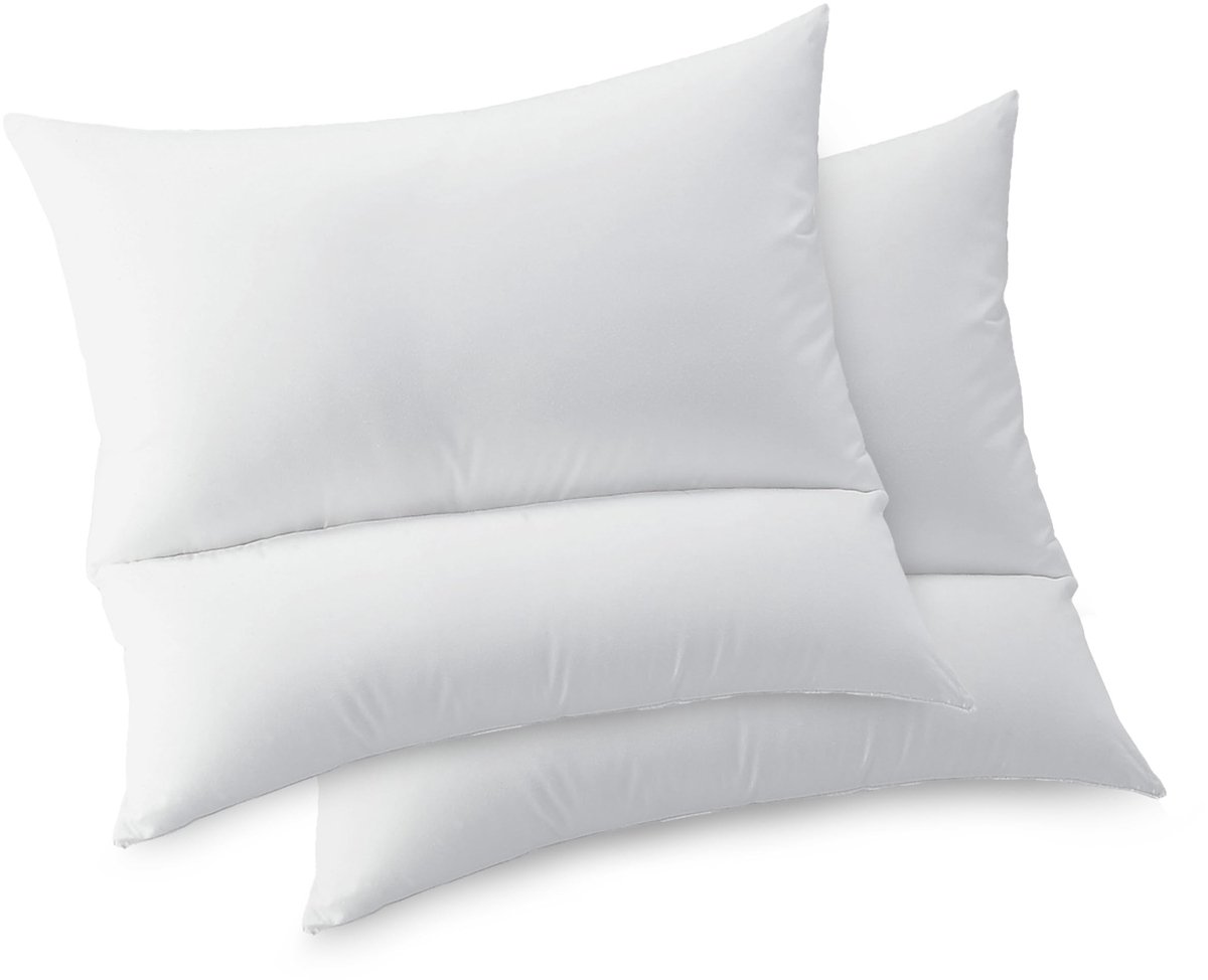 Omgoods - Set van 2 Modulaire Hoofdkussens 65x65 cm - Ergonomisch en Wasbaar