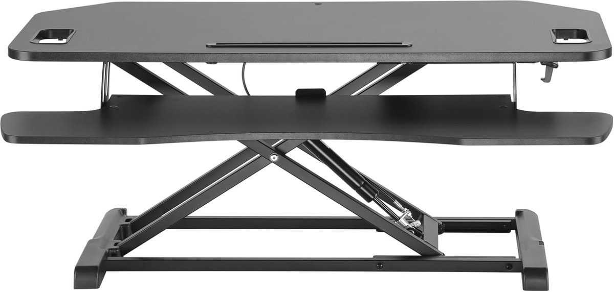 Bureau verhoger zit sta werkplek - ergonomisch hoogte verstelbaar bureau - 95 cm breed