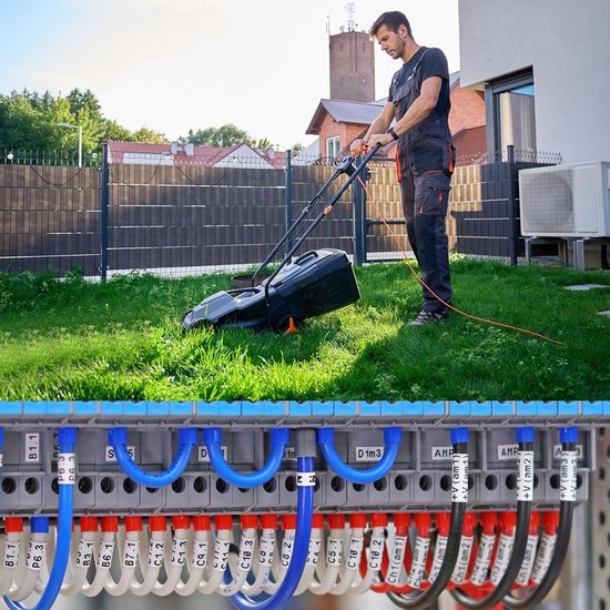 Kabelverbinders Maaier 25 st - Waterdichte kabelverbinders, 2- en 3-polig, met gelvulling. Knelkoppelingen voor robotmaaiers en grasmaaiers. 25 stuks. — afbeelding 3