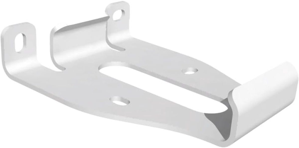 Wandhouder voor AVM FRITZ!Repeater 3000/3000 AX/6000 van metaal, ondersteboven | wit, wand- of plafondhouder, bevestiging ondersteboven, made in Portugal