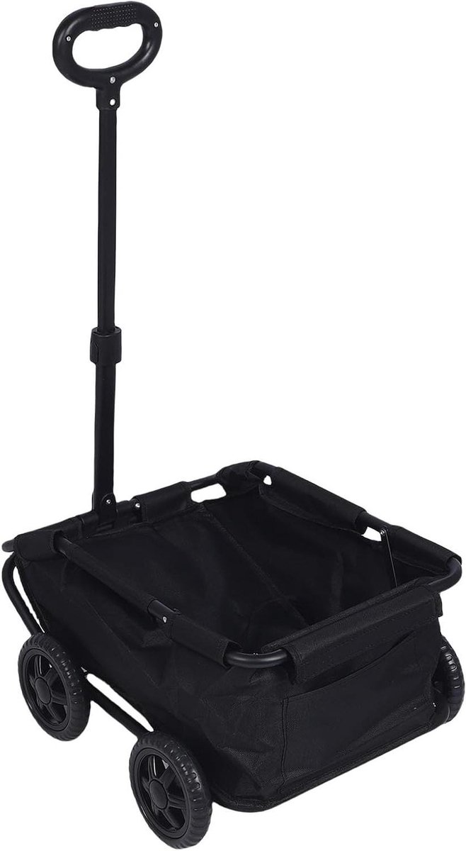 Huisdieren Kinderwagen - Dierenbuggy Reiswieg - Comfortabel Reizen - Vouwbaar Lichtgewicht - 57 x 37 x 16 cm - Zwart