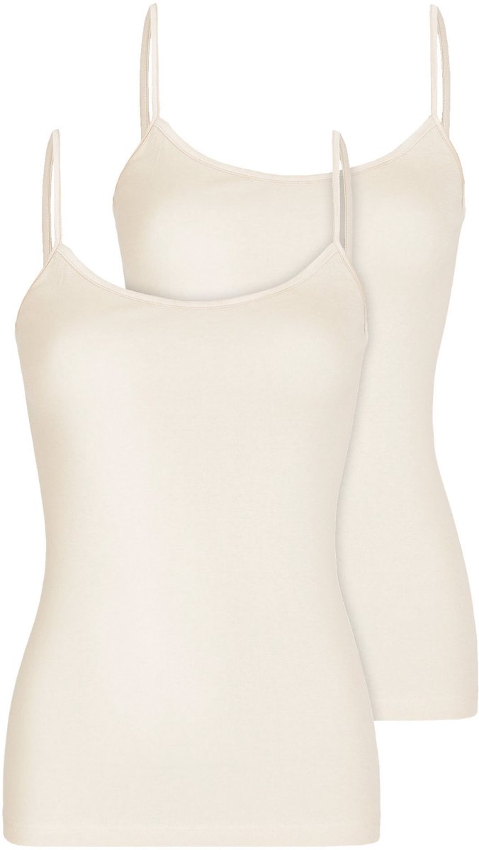 2-pack Dames spaghettitop Pure