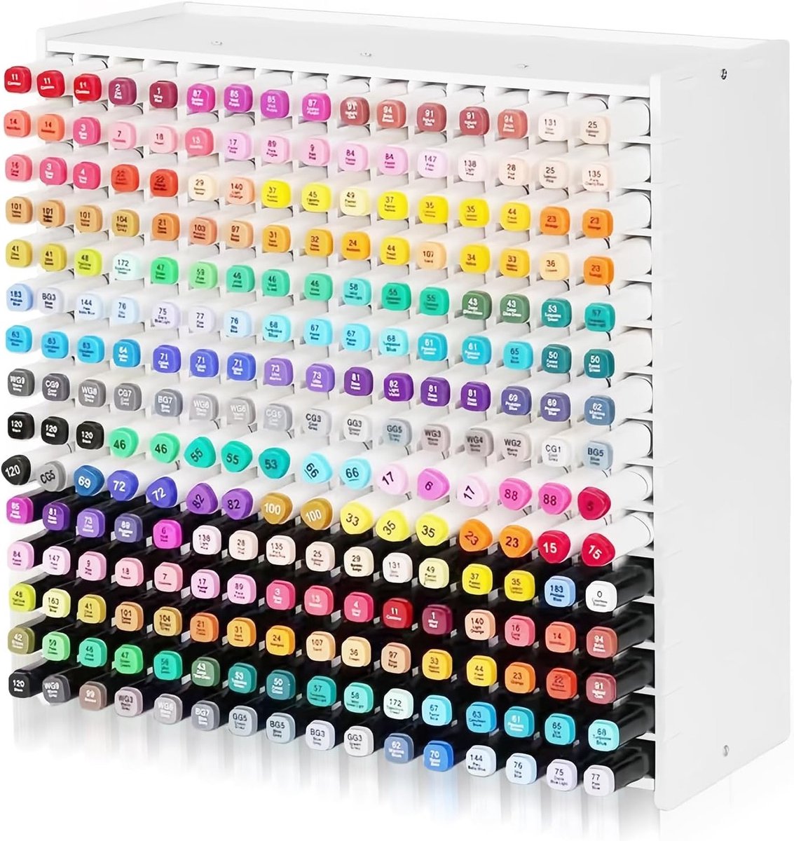 Multifunctionele Pen Organizer voor Desk, Vrij In Te Stellen, Geschikt voor Markers, Potloden en Krijtjes, Ideaal voor Thuis, Kantoor en School