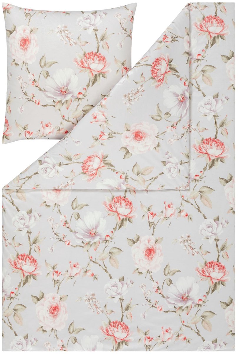 Estella Penelope - Dekbedovertrek - Mako Interlock Jersey - 140 × 200 cm - Roze