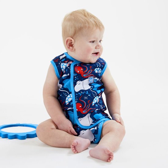 Splash About Baby Wrap Wetsuit - Warm Neopreen Babyzwempak voor Baby's en Peuters van Splash — afbeelding 4