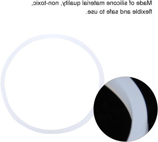Vervangingsringen voor Juicer, 2 Stuks Witte O-ringen, Rubber Gasket voor Blender, Ideaal voor 600W Juicer en andere Keukenapparaten — afbeelding 5