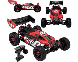 Overmax X-Atrox RC Auto 4x4 – Stadium Truck 1:14 – Tot 50 km/u – RTR Ready to Run – Li-Po 7,4V 1800 mAh – Aluminium Chassis – Hydraulische Schokdempers – Bereik 100 m – RC550 Motor – Offroad Radiografische Auto