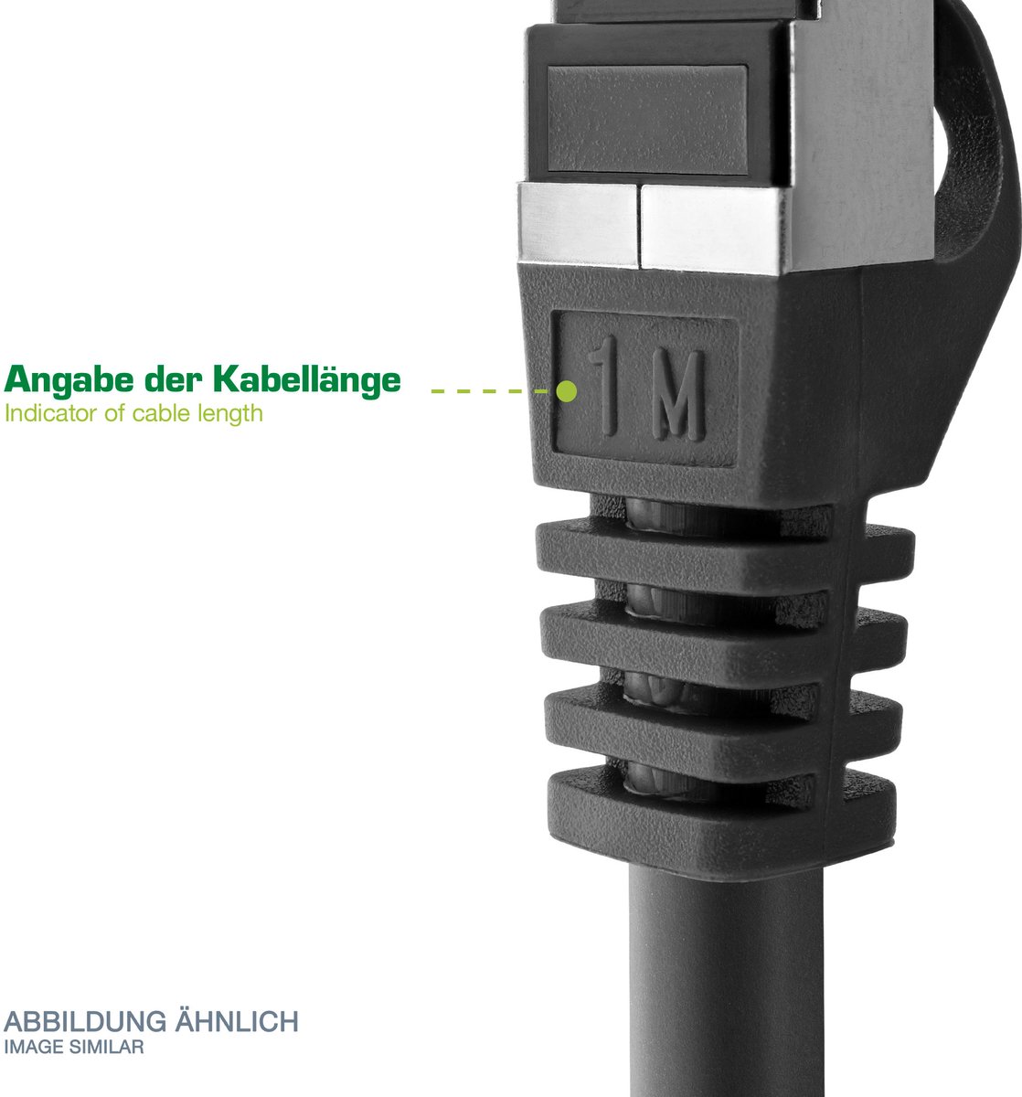 InLine® Patchkabel plat, U/FTP, Cat.8.1, TPE halogeenvrij, grijs, 1m