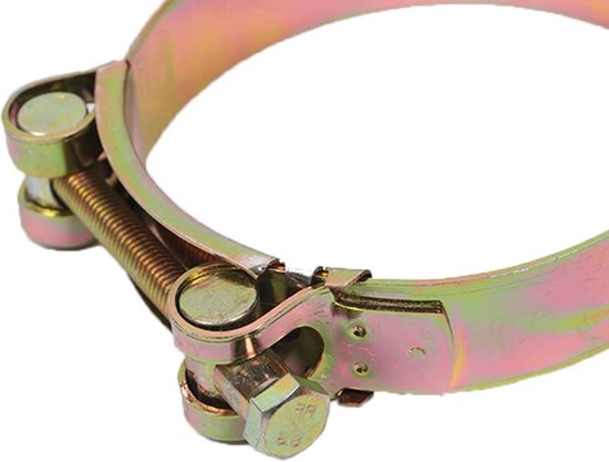 Robuuste T-Bolt Klem voor 29-31mm RVS Buizen - Zware Slangenklem voor Auto's, Industrie en Schepen - Set van 4 Stuks van Merkloos — afbeelding 3