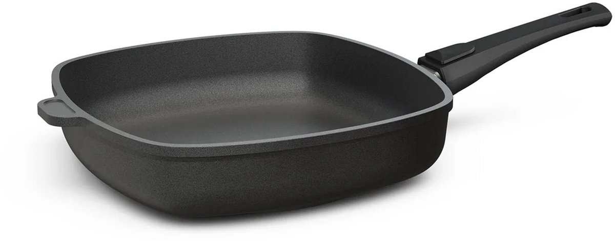 Hoffmann CLASSIQ vierkante koekenpan - 28x28 cm - Antikleef - Gemaakt in Duitsland