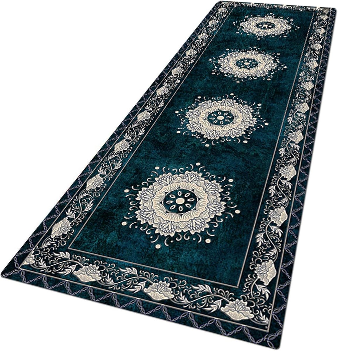 Antislip Runner - Zachte Vloerbedekking - Voorkomt Uitglijden - Wasbaar In Machine - 110x4