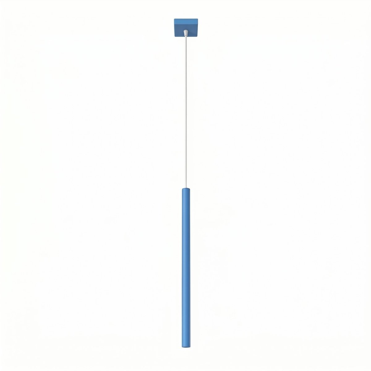 Sollux Lighting Hanglamp PASTELO - G9 - lichtblauw - staal - 8x8x120cm